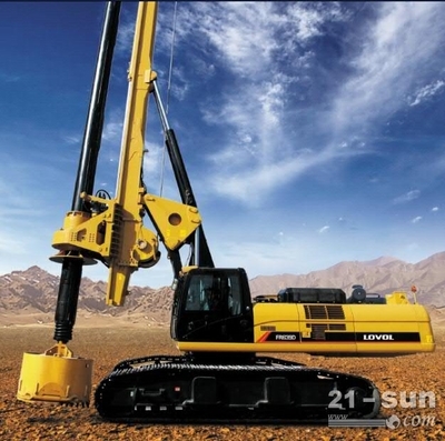 雷沃旋挖钻机FR639D厂家直销，优质工程机械设备供应商直供